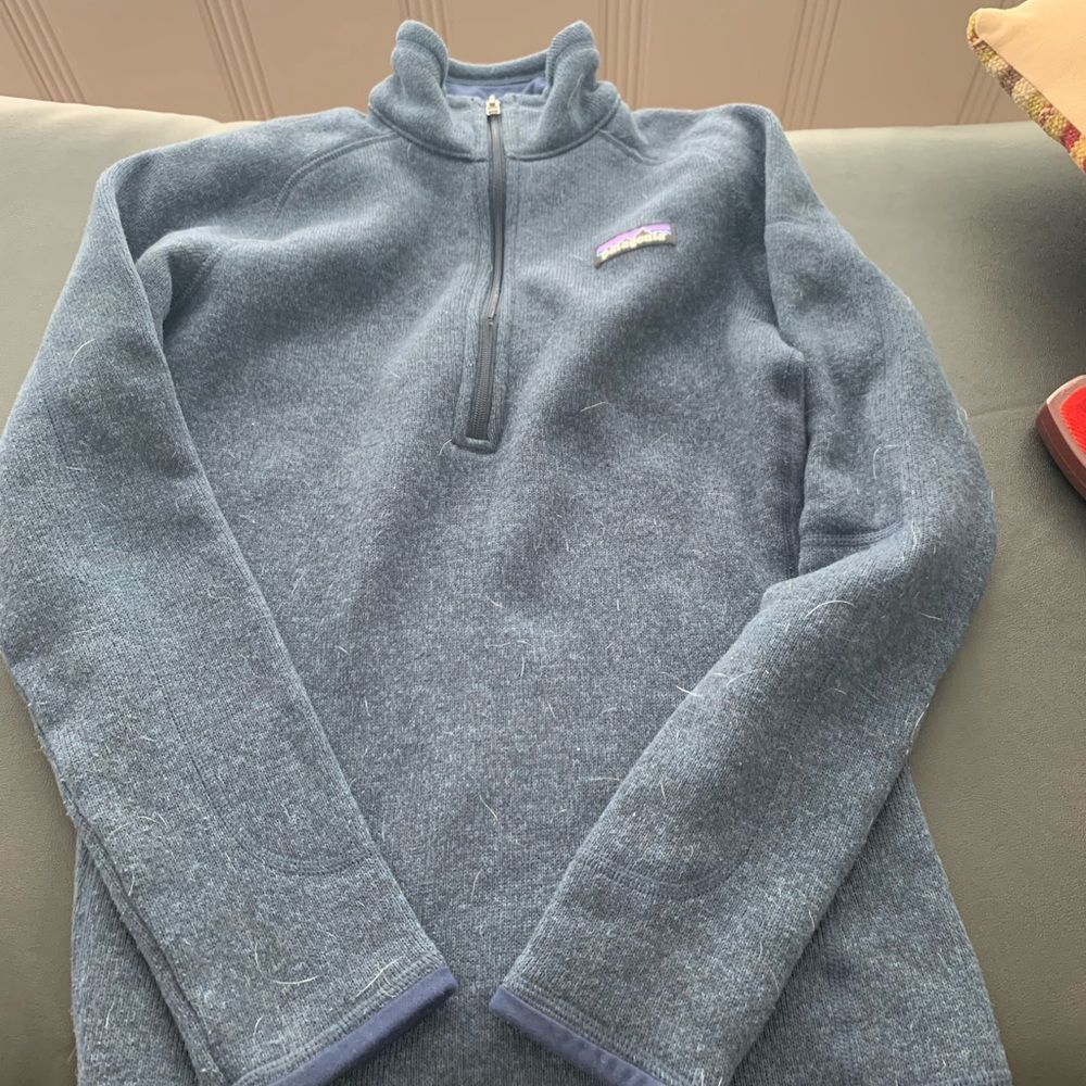 Patagonia Better Sweater 1/4 zip Blue XS